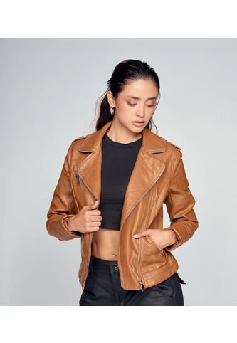 Chaqueta Para Mujer En Polipiel Derek Derek