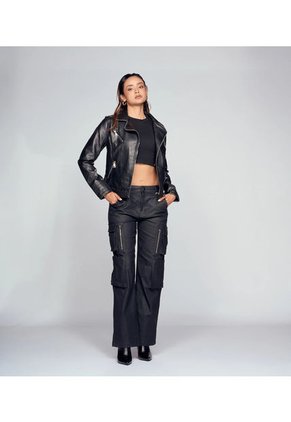 Chaqueta Para Mujer En Polipiel Derek