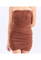 Vestido Corto Para Mujer Straple Derek de Derek