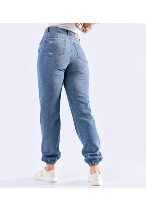 Jean Para Mujer Tipo Jogger Con Proceso Rotos Derek