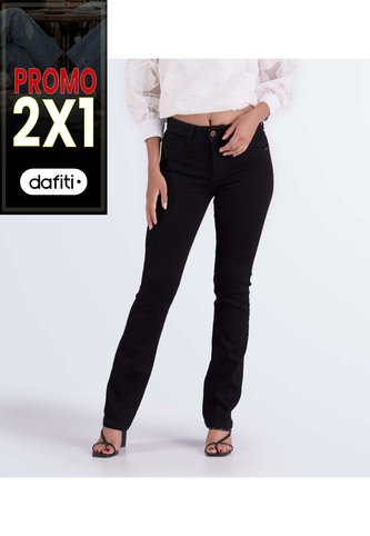 Jean Para Mujer  Bota Recta Unicolor Derek Derek