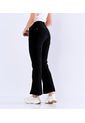 Jean Para Mujer Efecto Pana Unicolor Con Bota Flare Derek de Derek