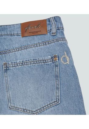 Jean Para Mujer Azul Medio_Claro Derek