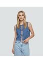 Chaleco Para Mujer Azul Medio_Claro Derek Lovely de Derek