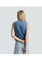 Chaleco Para Mujer Azul Medio_Claro Derek Lovely de Derek