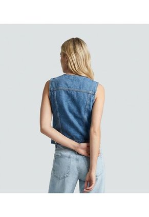 Chaleco Para Mujer Azul Medio_Claro Derek Lovely