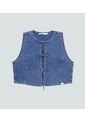 Chaleco Para Mujer Azul Medio_Claro Derek Lovely de Derek