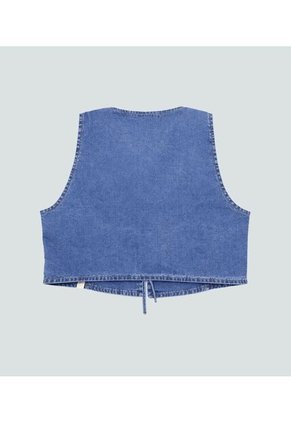 Chaleco Para Mujer Azul Medio_Claro Derek Lovely