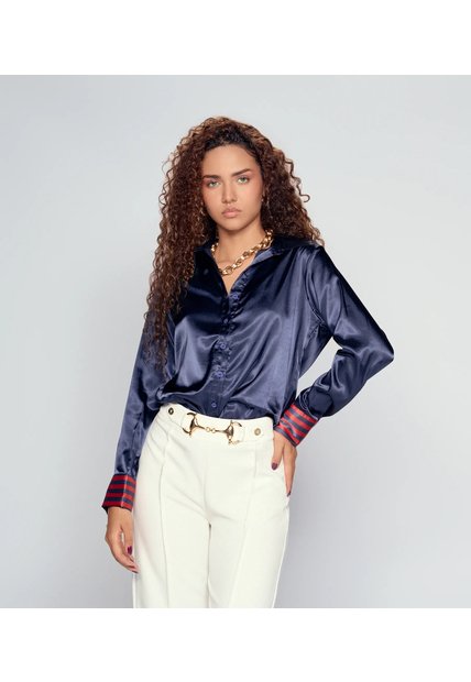 Blusa Camisera Manga Larga Para Mujer Derek