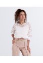 Blusa Para Mujer Bordada Unicolor Derek de Derek