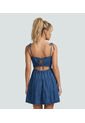 Vestido Para Mujer Azul Medio_Oscuro Derek de Derek