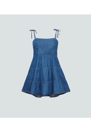 Vestido Para Mujer Azul Medio_Oscuro Derek