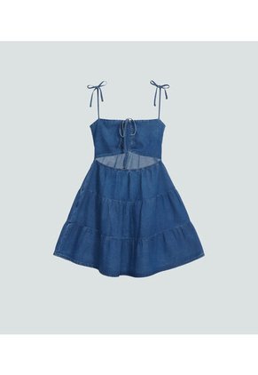 Vestido Para Mujer Azul Medio_Oscuro Derek
