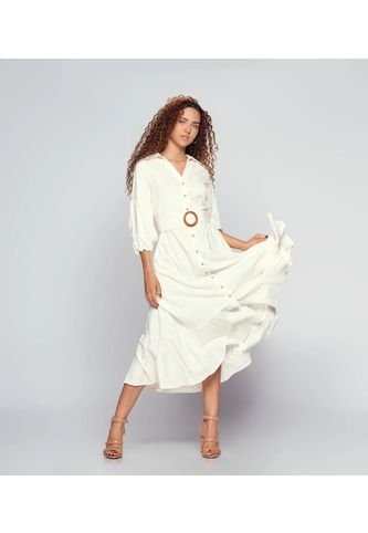 Vestido Largo Con Gola  Para Mujer Derek Derek