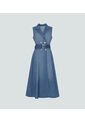 Vestido Para Mujer Azul Medio_Claro Derek de Derek