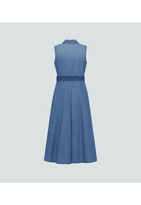 Vestido Para Mujer Azul Medio_Claro Derek