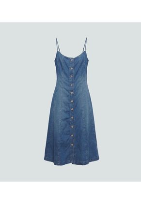 Vestido Para Mujer Azul Medio_Claro Derek