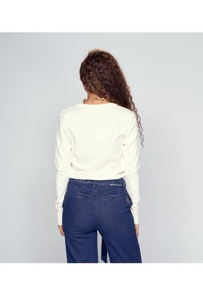 Buzo Tejido Manga Larga Unicolor Derek