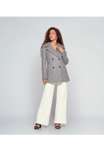 Chaqueta Manga Larga Con Cuello Solapa Estilo Americano Derek Derek