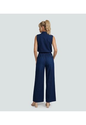 Enterizo Para Mujer Azul Medio_Oscuro Derek
