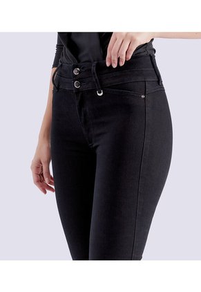 Jean Para Mujer  Bota Skinny Sin Bolsillos Derek