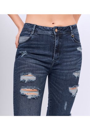 Jean Para Mujer Skinny Con Proceso Rotos  Derek