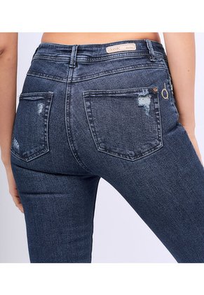 Jean Para Mujer Skinny Con Proceso Rotos  Derek