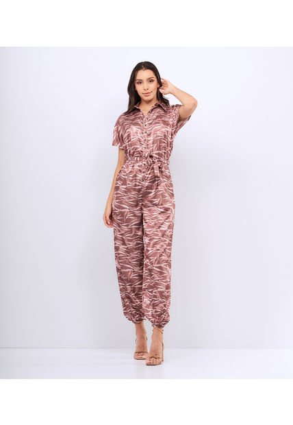Enterizo Pantalón Para Mujer Estampado Derek