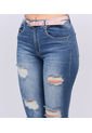 Jean Skinny Para Mujer Tiro Alto Derek de Derek