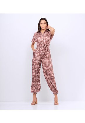 Enterizo Pantalón Para Mujer Estampado Derek