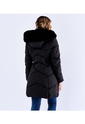 Chaqueta Abullonada Para Mujer Derek