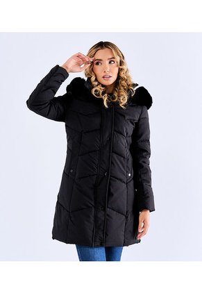 Chaqueta Abullonada Para Mujer Derek