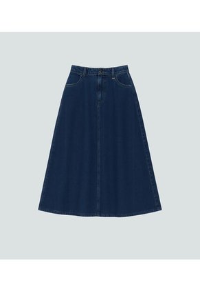 Falda Para Mujer Azul Medio_Oscuro Derek