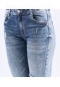 Jean Skinny Para Mujer Bordado Floral Derek de Derek