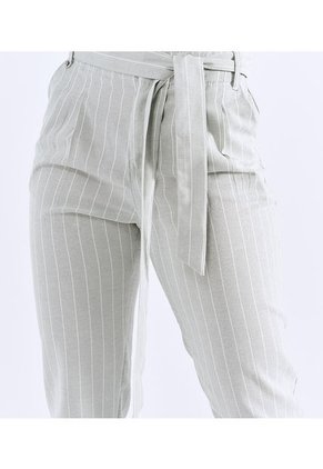 Pantalon Para Mujer Paper Bag Rayas Derek