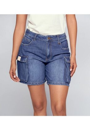 Short Para Mujer Azul Medio_Oscuro Derek