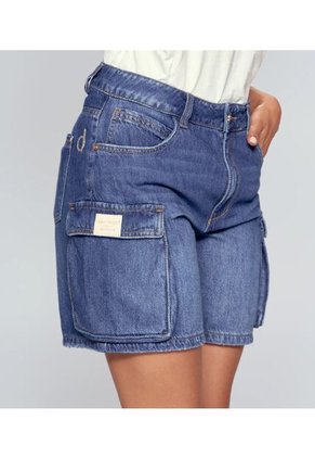 Short Para Mujer Azul Medio_Oscuro Derek
