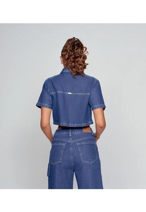 Blusa Para Mujer Azul Oscuro Derek Lovely