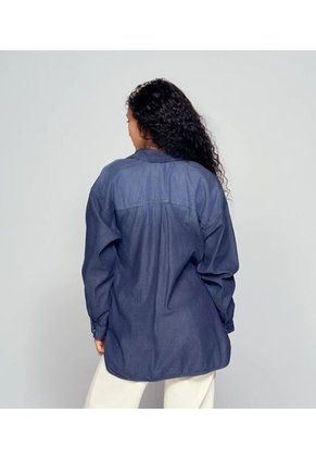 Camisa Para Mujer Azul Medio_Oscuro Derek