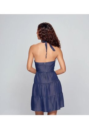 Vestido Para Mujer Azul Oscuro Derek