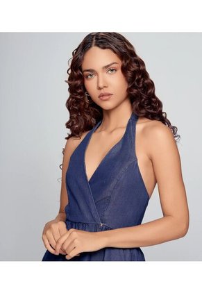 Vestido Para Mujer Azul Oscuro Derek