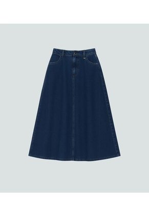 Falda Para Mujer Azul Medio_Oscuro Derek