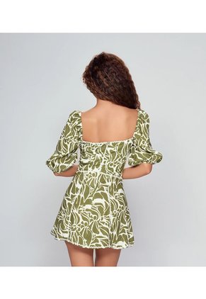 Vestido Estampado Para Mujer Derek