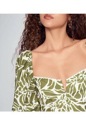 Vestido Estampado Para Mujer Derek