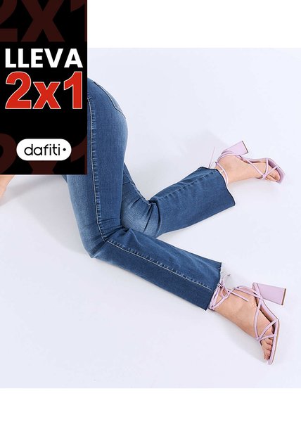 Jean Para Mujer Bota Recta Derek