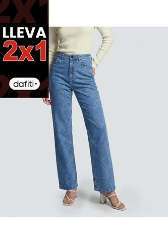 Jean Para Mujer Straight Derek Lovely Derek