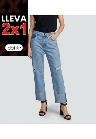 Jean Para Mujer Straight Derek Derek