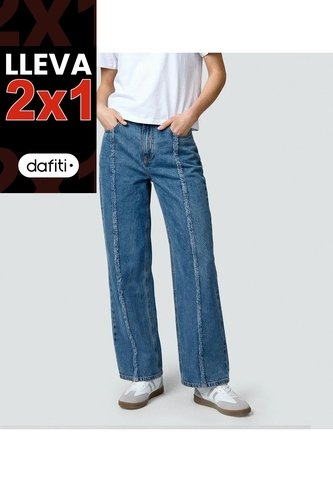 Jean Para Mujer Straight Derek Lovely Derek
