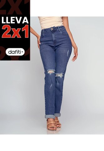 Jean Para Mujer Straight Derek Derek