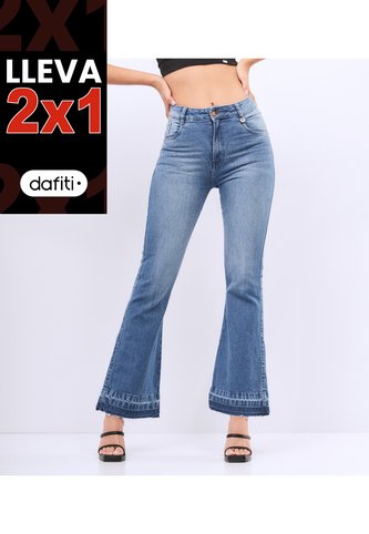 Jean Para Mujer Flare Derek Derek